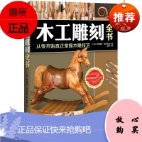 正版 木工雕刻全书 从零开始真正掌握木雕技艺(美)埃弗雷特·爱伦伍德著 北京科学技术出版社