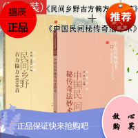 2本 民间乡野古方偏方4000首 方药存真+中国民间秘传奇法妙术 特技绝活民间偏方秘方大全 黄晖 雷