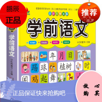 幼小衔接儿童学前语文教材 5-6-7岁幼儿园大班升一年级学前班教材幼升小学前幼儿看图说话儿歌谜语阅读