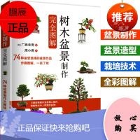 正版 树木盆景制作完全图解 盆景书籍盆栽书籍 盆景造型设计图盆景制作书养护书籍盆景艺术造型书树