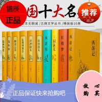 精装中国十大名著四大名著全套原著镜花缘儒林外史聊斋志异隋唐演义东周列国志封神演义三国演义西游记世界名