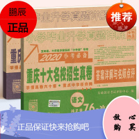 2020小升初真卷 重庆十大名校招生真卷 小学毕业升学真题详解 小学语文数学全套2本小升初语文小升初