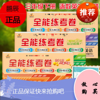 2019三年级下册同步训练人教版全套共3本 全能练考卷三年级下册语文数学书同步 小学三年级下册试卷全