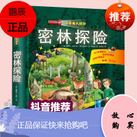 小手电大探秘:密林探险 6-7-8-9-10-12岁幼儿童科普百科 儿童视觉大发现科普百科全书科学绘