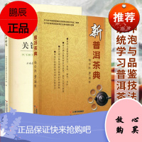 普洱茶系列两册 普洱茶关键技术研究+新普洱茶典 普洱茶冲泡与品鉴技法 普洱茶历史和文化 识茶泡茶品茶