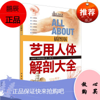 艺用人体解剖大全 西方绘画技法经典教程 派拉蒙专业团队 艺术绘画 结构解剖素描 绘画技法书籍