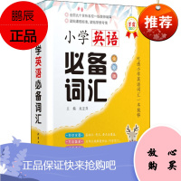 小学英语必备词汇全彩版 赵亚萍 小学英语基础知识 学霸掌中宝 英语知识速查速记便携 小学教辅书籍