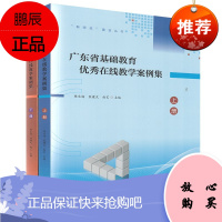 2册 广东省基础教育优秀在线教学案例集上下2册 教师教案用书 基础教育老师教学示范范例书籍
