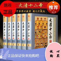 大清十二帝 精装6册 清朝十二帝 康熙大帝乾隆皇帝雍正皇帝 说清朝十二帝 清朝皇帝传 大清历史人物书