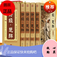 诗经楚辞 图文赏析精装全四册 诗经楚辞鉴赏辞典 古诗词套装原文注释 诗歌总集 相关推荐 诗经楚辞