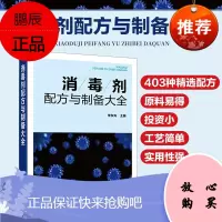 消毒剂配方与制备大全 消毒剂研发生产技术书籍 民用消毒剂医用消毒剂空气消毒剂农牧养殖业消毒剂原料配比