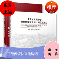 北京城市总体规划+北京城市副中心控制性详细规划（街区层面）大城市规划设计2016年-2035年