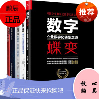 数字蝶变企业数字化转型之道+企业架构的数字化转型+数字化转型架构与方法+数字时代的企业进化+数字跃迁