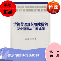 含钾盐添加剂细水雾的灭火原理与工程实例张天巍大中专教材教辅9787568273206