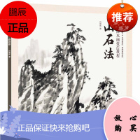 中国山水画技法教程:山石法白崇然绘画9787508095462 山水画国画技法教材