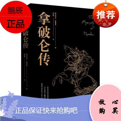 拿破仑传 埃米尔路德维希 拿破仑传记 历史名人 西方军事理论 思想智慧 外国政治人物传记书籍