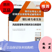 2019风险管理考点精讲及归类题库/银行专业人员初级资格考试辅导用书 立信会计出版社
