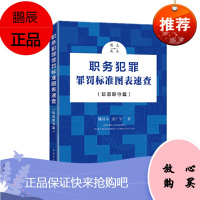 职务犯罪罪罚标准图表速查系列丛书:(玩忽职守篇)+(贪污贿赂篇)2册套装 魏昌东 等著