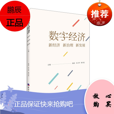 数字经济:新经济 新治理 新发展 经济日报出版