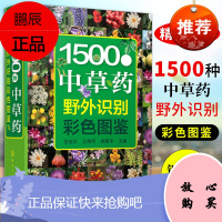 1500种中草药野外识别彩色图鉴 中草药材大全 中药 配方 中草药材大全 野生中药图解 中草药彩图大