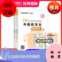 官方中华会计网校2020年中级会计师职称考试中会经济法经典题解辅导教材新版资格考试可搭实务财务管