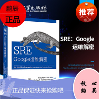 [出版社直供]SRE:Google运维解密入门教程书籍 谷歌SRE技术分布式系统网络系统部署运维 I