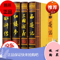 四大名著全套原著版 青少年成人学生版 插盒精装4册 三国演义 红楼梦 水浒传 西游记 古典文学名著书