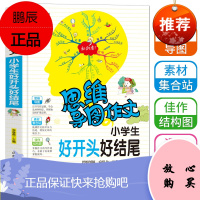 思维导图作文法好开头好结尾作文书小学生好词好句好段大全3-6年级满分获奖作文素材新版三四五六年级提