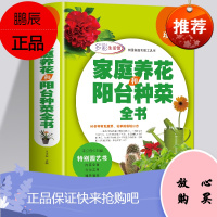 家庭养花和阳台种菜 盆景书籍制作教材书大全 入门园艺书籍大全花卉种植栽培技术书入门室内盆栽花卉养殖