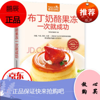 布丁奶酪果冻一次就成功 布丁奶酪果冻蛋糕甜点制作书籍 美食食谱书籍大全 做甜品的书 烘焙