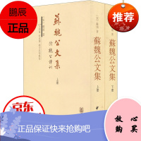 苏魏公文集上下册 苏颂文集中华书局出版 收录了苏颂的除专著新仪象法