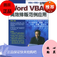 Word VBA 高效排版范例应用[正版图书]