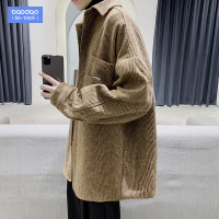 港风毛呢大衣男冬季呢子长袖宽松休闲上衣服秋冬韩版潮流百搭外套