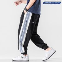 2020夏秋日系大码九分束脚运动裤男系带束脚休闲裤宽松舒适青年潮