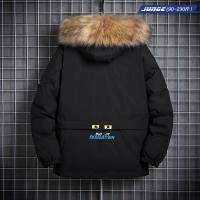 冬季新款可脱卸大毛领棉服男棉衣面包服加厚保暖大码日系工装潮牌