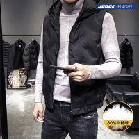 冬季新款羽绒马甲男士保暖无袖韩版潮流ins潮牌背心外套青年外穿