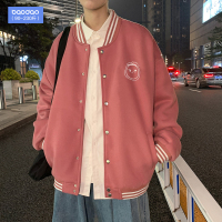 秋冬季秋装上衣港风棒球服男士潮牌休闲百搭外套宽松大码痞帅夹克