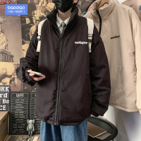 秋冬季立领保暖潮牌棉衣男港风潮流学生百搭宽松棉袄外套羽绒棉服