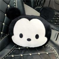 敬平汽车靠枕头枕车用护颈枕卡通可爱米奇车上睡觉车内饰用品女 米奇靠枕[一只]