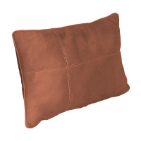 敬平迈巴赫护颈枕b原厂同款GLC座椅改装4S店腰靠枕垫 红棕色腰靠(一个装) 平