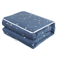 敬平棉抱枕被子两用办公室靠垫靠枕头折叠午睡毯汽车空调被 星空 加厚被套可拆中号约2.7斤 合起45cm打开11 平