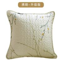 敬平菲诗卡沙发垫45*45抱枕套腰垫靠枕套汽车办公室靠垫棉面料布艺 拂晓 45*45cm抱枕套[不含枕芯] 平
