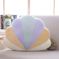 敬平情人节礼品ins网红抱枕陪你睡觉可爱少女心靠垫汽车沙发客厅床上 贝壳紫 其他规格 平