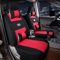 敬平坐垫新老五菱之光荣光宏光SV座套长安之星2欧诺面包车专用7座8坐座套 [正副2座]灰色 平