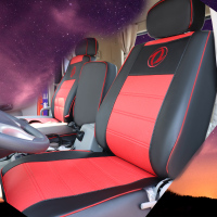 敬平坐垫东风天锦座套KR VR 160 180 天龙多利卡D5 D6 d9货车专用 黑红色豪华版 平