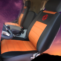 敬平坐垫东风天锦座套KR VR 160 180 天龙多利卡D5 D6 d9货车专用 黑棕色 平