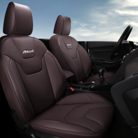 敬平坐垫福特新款福克斯经典专用汽车坐垫全包围座套椅套201920款四季通用 福克斯专用咖色[标准版] 平