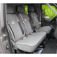敬平大通v80座套上汽专用汽车3座5座6座四季夏季全垫东风御风座套 典雅灰色6座价格 平坐垫