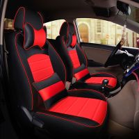 敬平江铃宝典长城风骏5/7域虎3/5庆铃皮卡车专用汽车座套全包四季坐垫 都市黑红豪华版 平