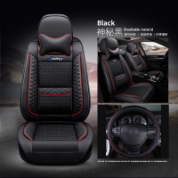 敬平长城哈弗m6座套专用哈佛坐垫套全包汽车用品四季通用座椅套全包围 四季布艺编织款[至尊版]神秘黑坐垫